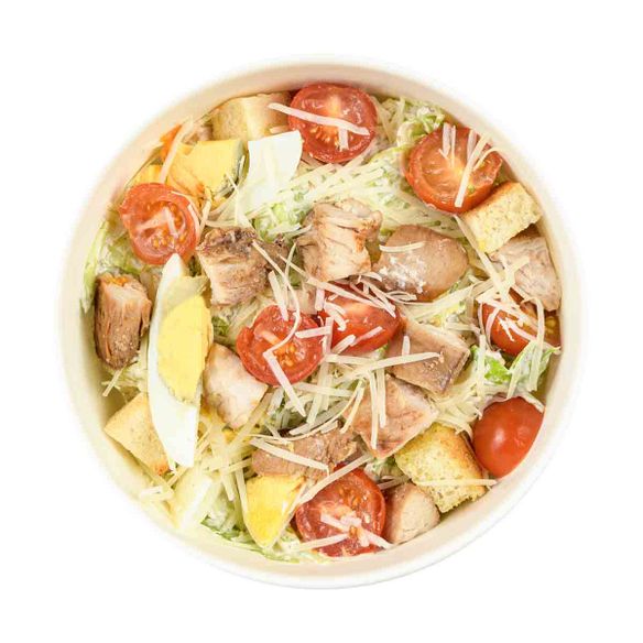 Салат Цезарь с курицей